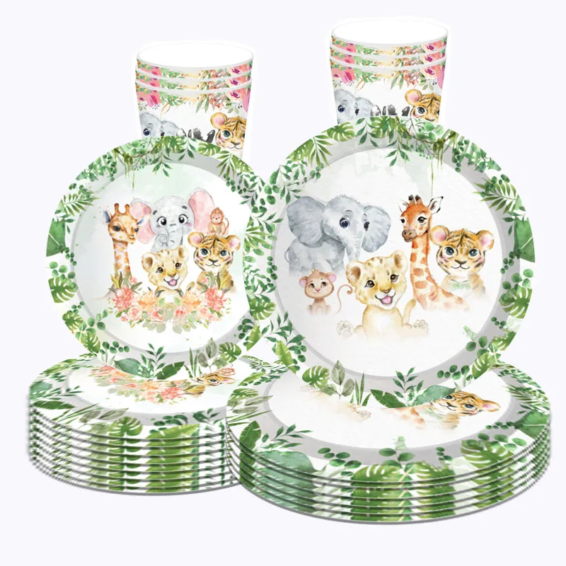 Jungle Animal Birthday Party Tableware Wild One Plates Lion Plates Cups Napkins Jungle Safari Birthday Party Supplies Kids Favor
Jungle Animal Birthday Party Tableware Wild One Plates Lion Plates Cups Napkins Jungle Safari Birthday Party Supplies Kids Favor