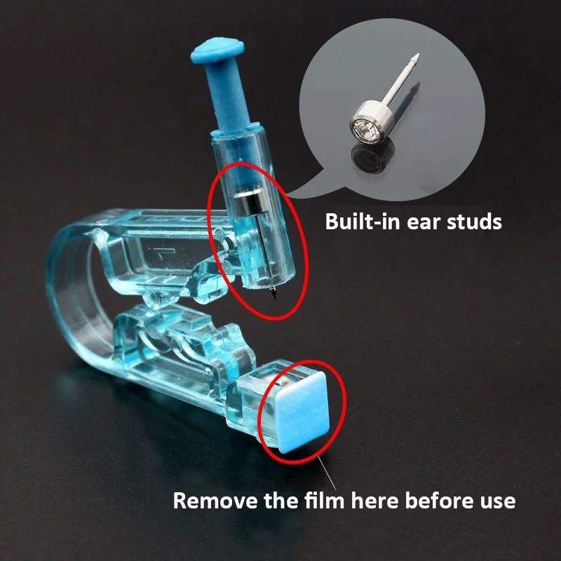 6/12/18pcs/Set Ear Piercing Kit Asepsis Disposable Healthy Safety Earring Piercer Tool Machine Kit Studs Fashion Body Jewelry
6/12/18pcs/Set Ear Piercing Kit Asepsis Disposable Healthy Safety Earring Piercer Tool Machine Kit Studs Fashion Body Jewelry