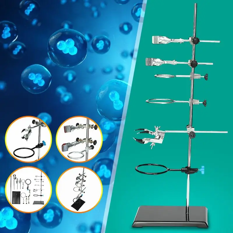Laboratory Stands Support and Laboratory Clamp Lab Clips Flask Clamp Condenser Clamp Stands 600mm School Laboratory Supplies
Laboratory Stands Support and Laboratory Clamp Lab Clips Flask Clamp Condenser Clamp Stands 600mm School Laboratory Supplies