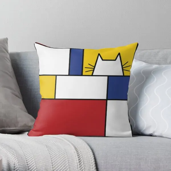 Наволочка Piet Mondrian с рисунком кошки, простой геометрический рисунок P, модная декоративная подушка с одной стороны в комплект не входит
Наволочка Piet Mondrian с рисунком кошки, простой геометрический рисунок P, модная декоративная подушка с одной стороны в комплект не входит