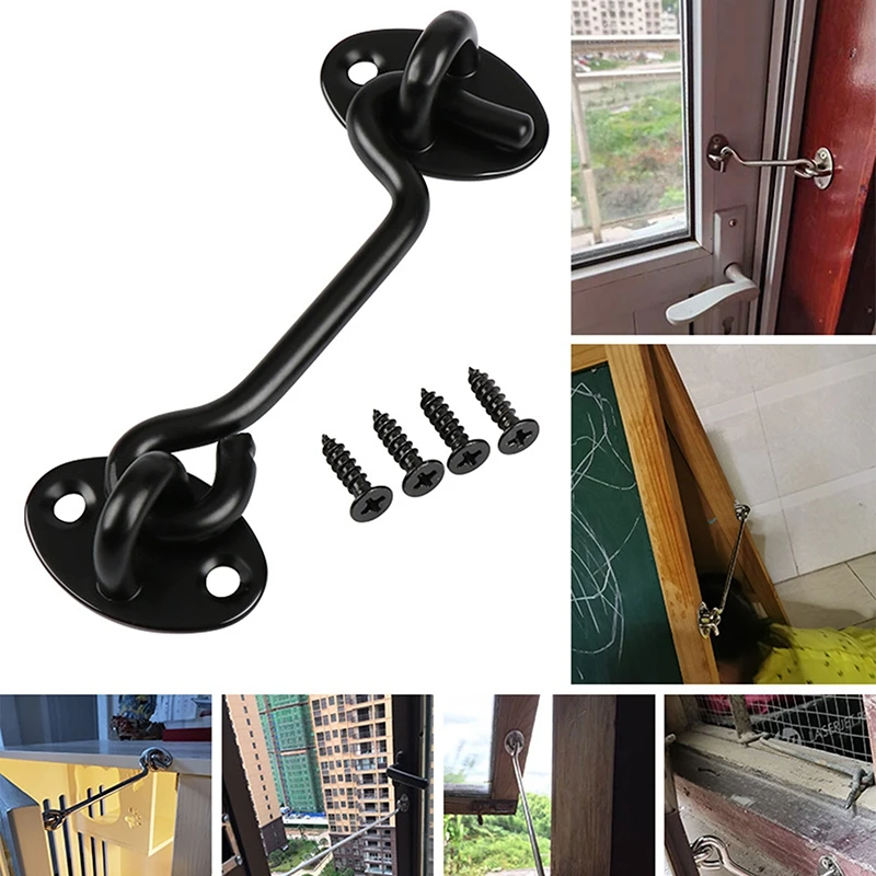 3 Inch Stainless Steel Cabin Hook Eye Shed Gate Door Latch Silent Holder Window Cabin Hook Lock And Eye Latch Lock Shed Gate
3 Inch Stainless Steel Cabin Hook Eye Shed Gate Door Latch Silent Holder Window Cabin Hook Lock And Eye Latch Lock Shed Gate