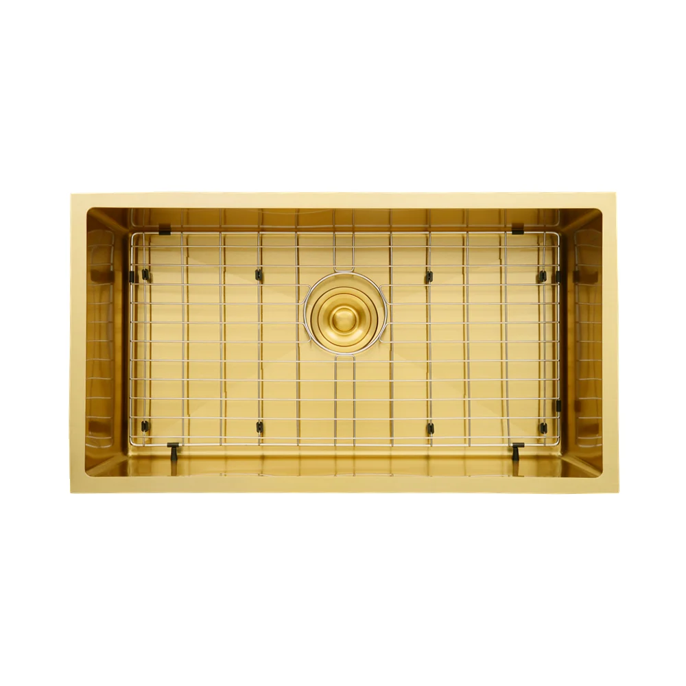 78x43cm Gold Kitchen Sink with Bottom Shelf Gold Soap Dispenser and Accessories Set Stainless Steel Undermount Sink Bowl
78x43cm Gold Kitchen Sink with Bottom Shelf Gold Soap Dispenser and Accessories Set Stainless Steel Undermount Sink Bowl