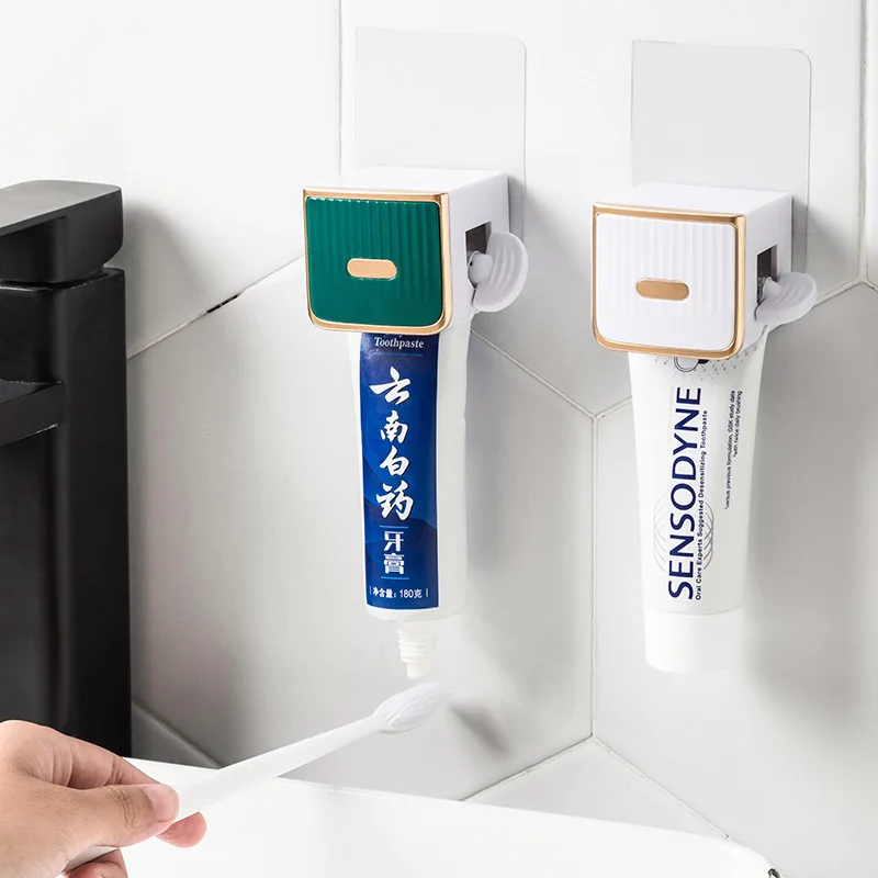 Manual bathroom toothpaste squeezer wall hanging no-punch lazy hand cream cleanser shelving commodity shelf
Manual bathroom toothpaste squeezer wall hanging no-punch lazy hand cream cleanser shelving commodity shelf
