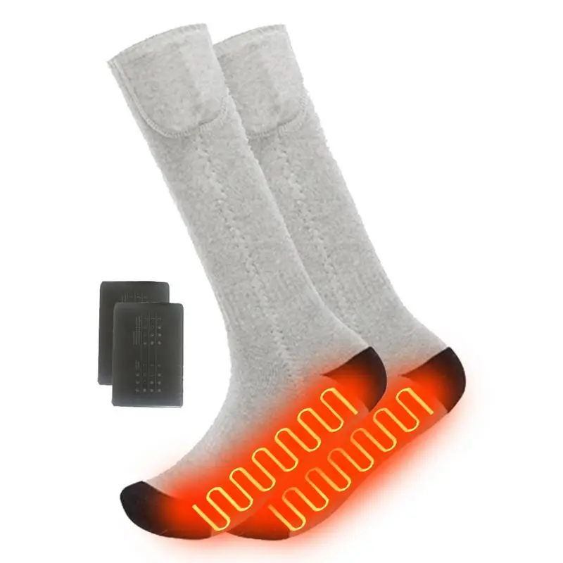 Winter Heated Socks Self Heating Thermal Socks Three Modes USB Rechargeable Battery Powered Electric Socks For Fishing Skiing
Winter Heated Socks Self Heating Thermal Socks Three Modes USB Rechargeable Battery Powered Electric Socks For Fishing Skiing