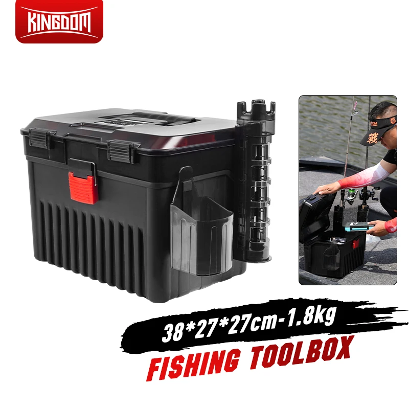 Kingdom PP Big Fishing Tackle Box Large Handle Carp Fishing Tools Fishing Accessories Fishing Box Set Fishing Gear Equipment
Kingdom PP Big Fishing Tackle Box Large Handle Carp Fishing Tools Fishing Accessories Fishing Box Set Fishing Gear Equipment