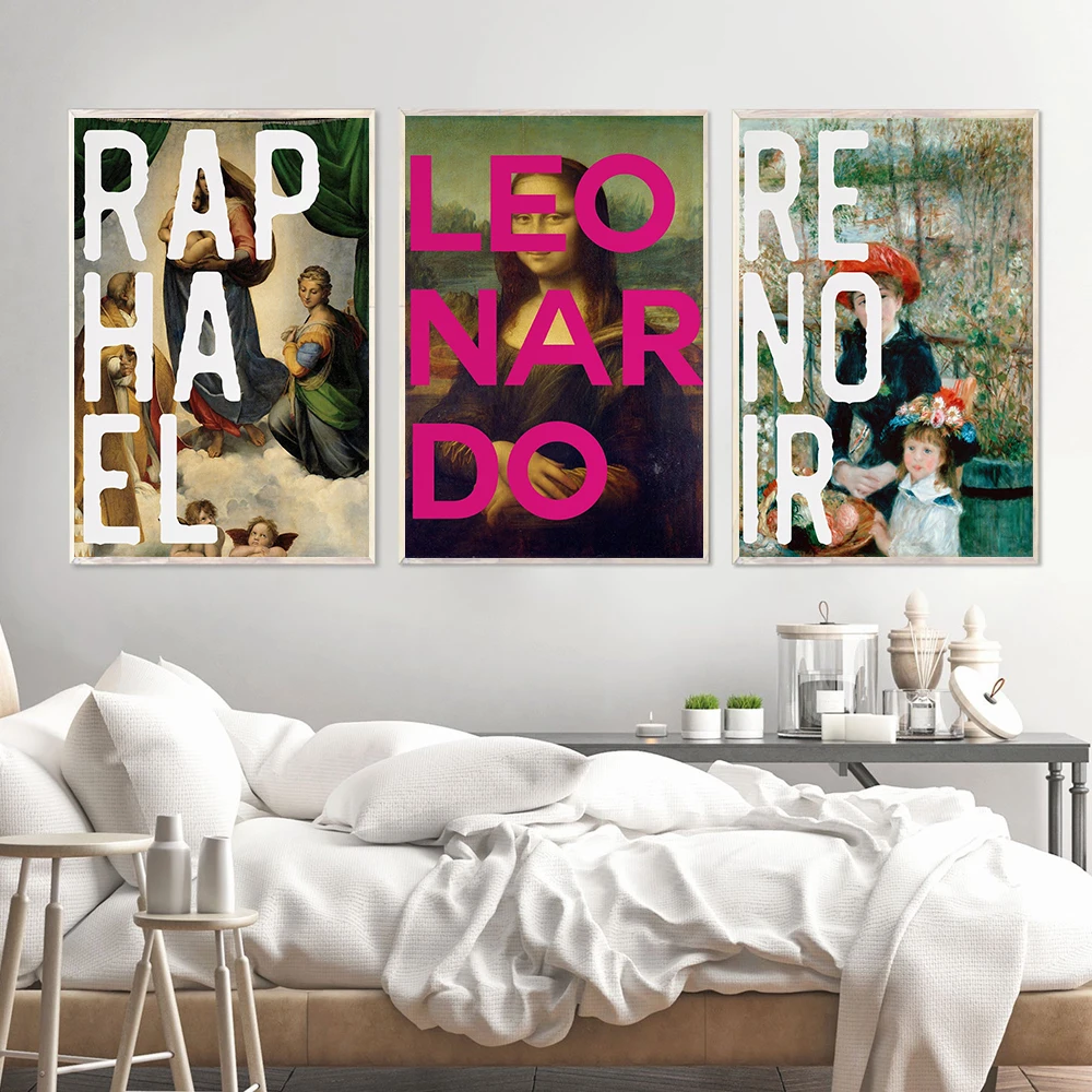 Altered Art Madonna Mona Lisa Vintage Poster Print Eclectic Wall Art Renaissance Two Sisters Canvas Painting Home Decor Pictures
Altered Art Madonna Mona Lisa Vintage Poster Print Eclectic Wall Art Renaissance Two Sisters Canvas Painting Home Decor Pictures