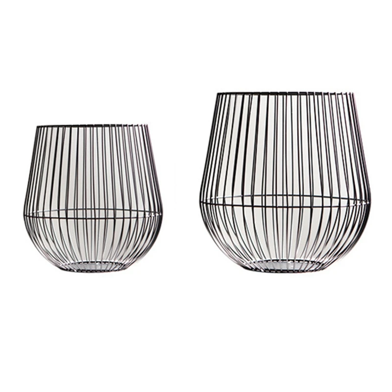 2Pcs Nordic Style Iron Black Wire Mesh Tealight Candle Holder LED Candle Decorations
2Pcs Nordic Style Iron Black Wire Mesh Tealight Candle Holder LED Candle Decorations