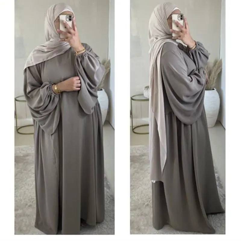 

Ramadan Abaya Femme Muslim Hijab Dress Turkey Kaftan Caftan Muslim For Women Vestido Islam Worship Service Clothing Robe
