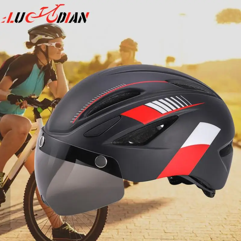 

EASTINEAR велосипедный шлем с задним фонарем, цельный шлем для горных дорог, велосипедные шлемы, защитные колпачки, Велосипедное оборудование