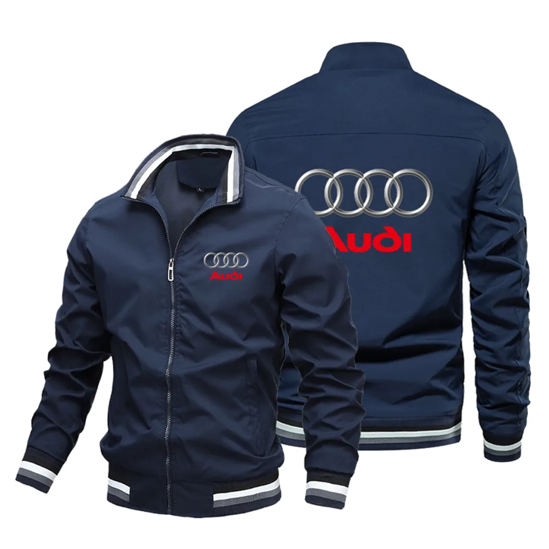 New Youth Business Trend Leisure Stand Collar Thread Zipper Sports Loose Coat Cotton Hem Cuff Thread Decorative Jacket S-5XL
New Youth Business Trend Leisure Stand Collar Thread Zipper Sports Loose Coat Cotton Hem Cuff Thread Decorative Jacket S-5XL