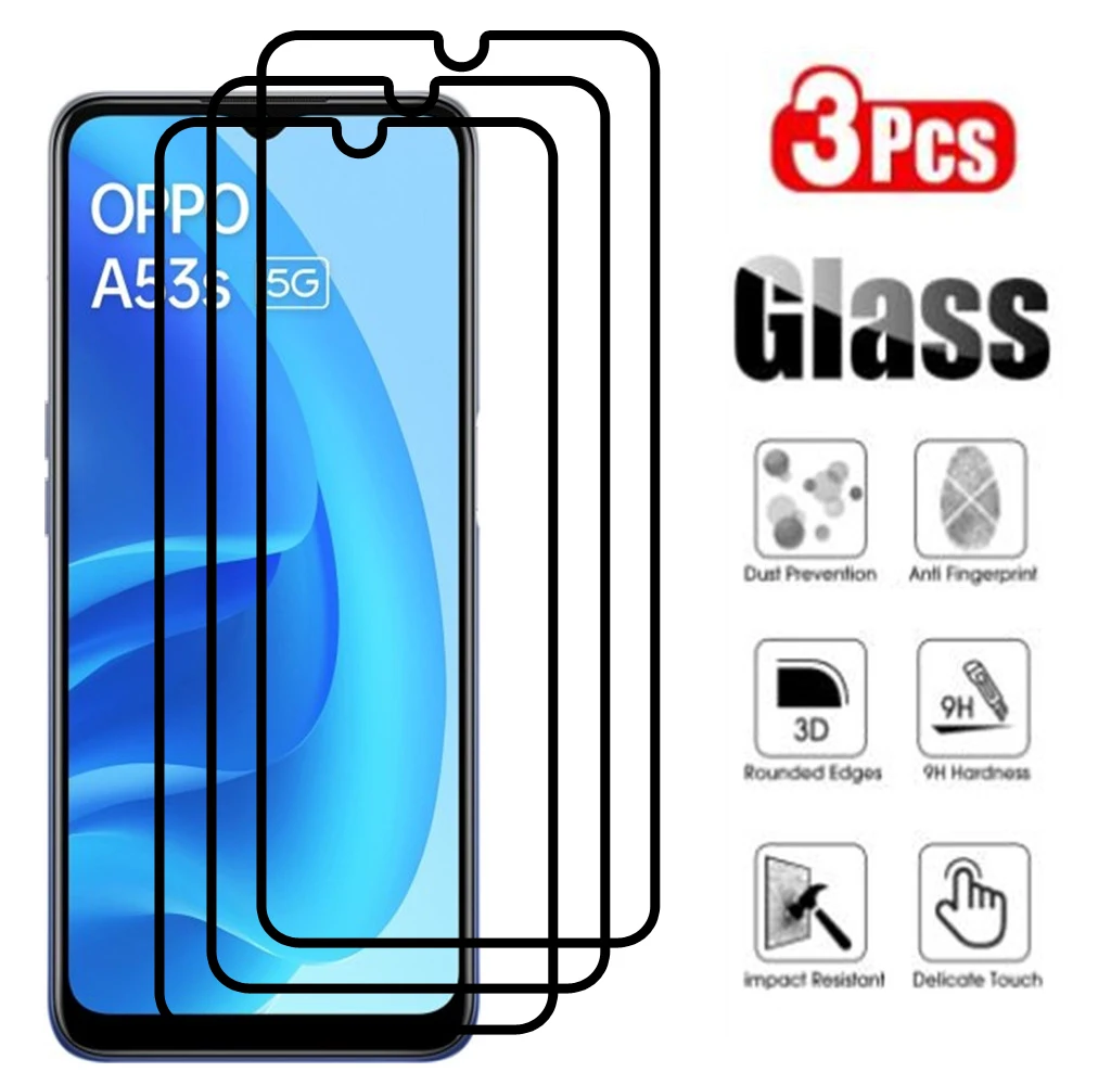 Full Cover Tempered Glass For OPPO A53s A54 A54S A55 A55S A56 A74 A93 A93S A94 A95 F19 Pro Plus 4G 5G Screen Protector
Full Cover Tempered Glass For OPPO A53s A54 A54S A55 A55S A56 A74 A93 A93S A94 A95 F19 Pro Plus 4G 5G Screen Protector