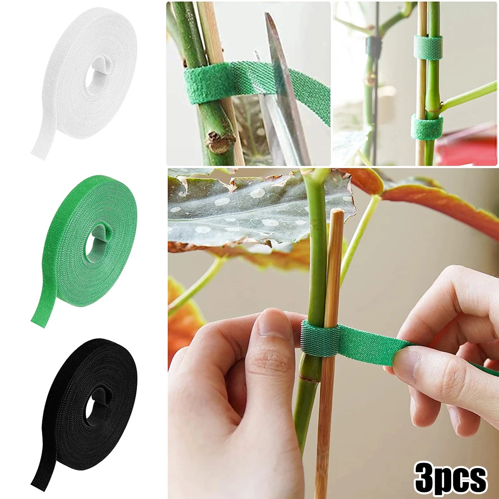 3Rolls Garden Plant Ties Plant Bandage Tie Tape Hook Loop Supports Bamboo Cane Wrap Support Garden Accessories
3Rolls Garden Plant Ties Plant Bandage Tie Tape Hook Loop Supports Bamboo Cane Wrap Support Garden Accessories
