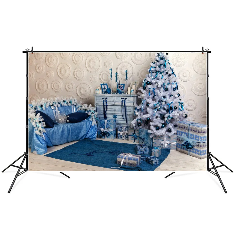 Blue Christmas Tree Gifts Sofa Interior Photography Backdrops Custom Baby Party Decoration Photo Booth Studio Backgrounds Props
Blue Christmas Tree Gifts Sofa Interior Photography Backdrops Custom Baby Party Decoration Photo Booth Studio Backgrounds Props