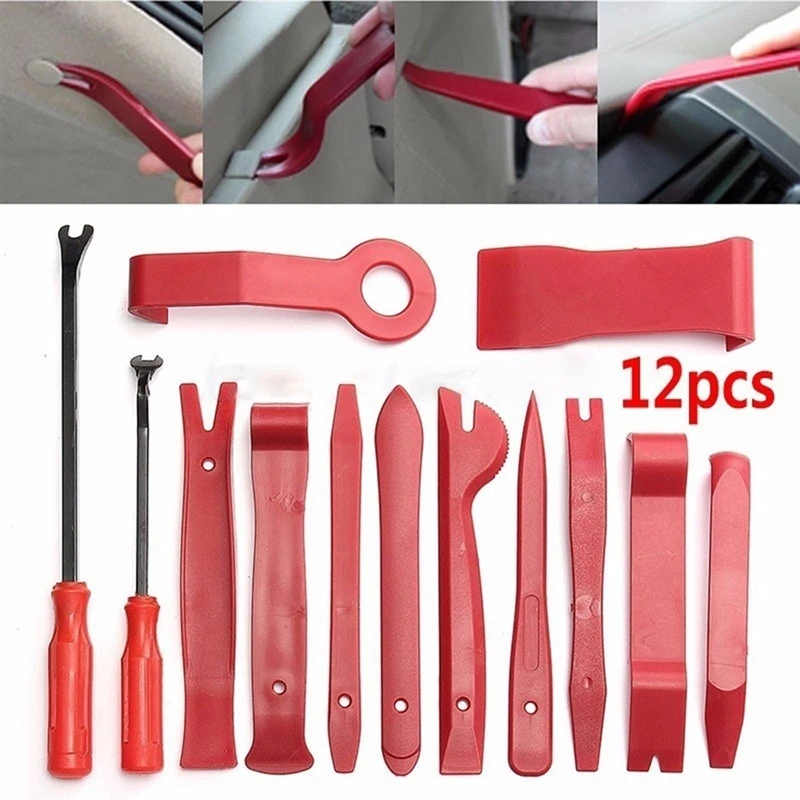12pcs Car Audio Modification Tool Window Deicer Interior Door Panel Disassembly Modification Tool Car Cleaning Maintenance Tool
12pcs Car Audio Modification Tool Window Deicer Interior Door Panel Disassembly Modification Tool Car Cleaning Maintenance Tool