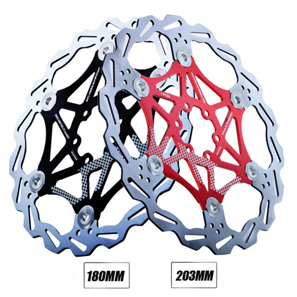 Bicycle Disc Brake 160mm/180mm/203mm Floating Disc Brake Rotors Stainless Steel Float Brake Pad For Mountain Road Bike Parts
Bicycle Disc Brake 160mm/180mm/203mm Floating Disc Brake Rotors Stainless Steel Float Brake Pad For Mountain Road Bike Parts