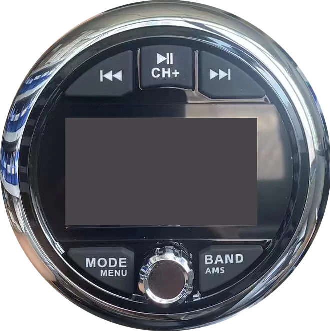 Для Bluetooth, водонепроницаемый мотоциклетный аудиоплеер, система MP3/MP5, автоматический FM-приемник AM для лодки, автомобиля, спа, UTV, ATV