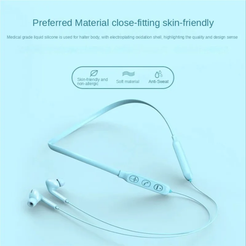 Wireless Neck Hanging Sports Headset Neck Hanging Bluetooth Headset Ultra Long Standby 9D Sound Effect Suitable For IOS Android 
Wireless Neck Hanging Sports Headset Neck Hanging Bluetooth Headset Ultra Long Standby 9D Sound Effect Suitable For IOS Android