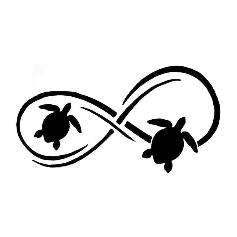 18x9cm Sea Turtle Infinity Creative Car Decals High Quality Car Decoration Personality Pvc Waterproof Decals Black/white
18x9cm Sea Turtle Infinity Creative Car Decals High Quality Car Decoration Personality Pvc Waterproof Decals Black/white