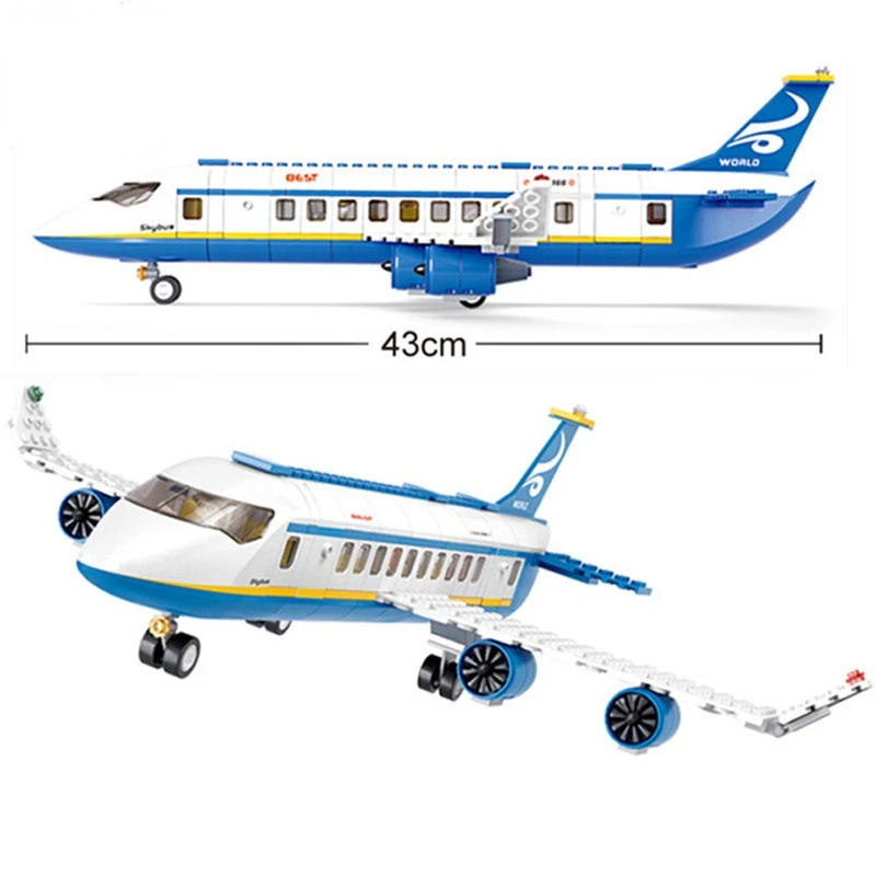 Model Building Blocks Building Blocks Children's Educational Toys City Airport Airbus Plane Airplane
Model Building Blocks Building Blocks Children's Educational Toys City Airport Airbus Plane Airplane