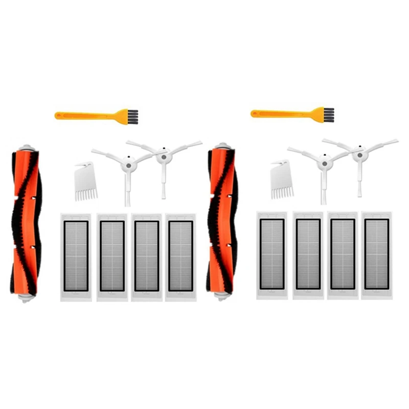 2X HEPA Filter Side Brush Dust Box For Xiaomi 1S MI Robot Vacuum 2 Roborock S50 S51 S5 Vacuum Cleaner Parts Accessories
2X HEPA Filter Side Brush Dust Box For Xiaomi 1S MI Robot Vacuum 2 Roborock S50 S51 S5 Vacuum Cleaner Parts Accessories