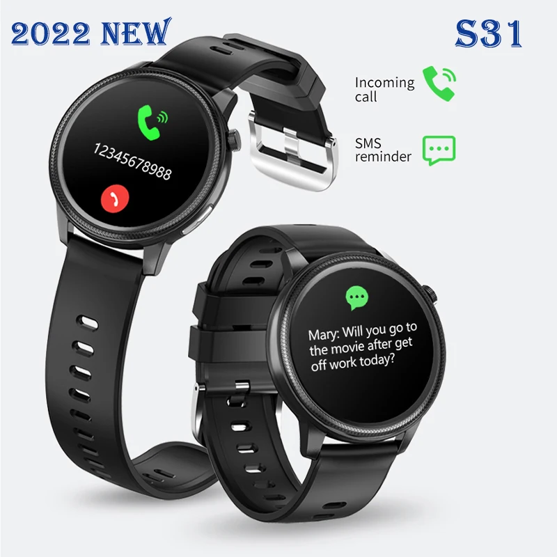 2022 New Arrival S31 Smart Watch Men ECG+PGG Bracelet Pressure Monitor Sport Smartwatch Fitness Tracker Wristband
2022 New Arrival S31 Smart Watch Men ECG+PGG Bracelet Pressure Monitor Sport Smartwatch Fitness Tracker Wristband