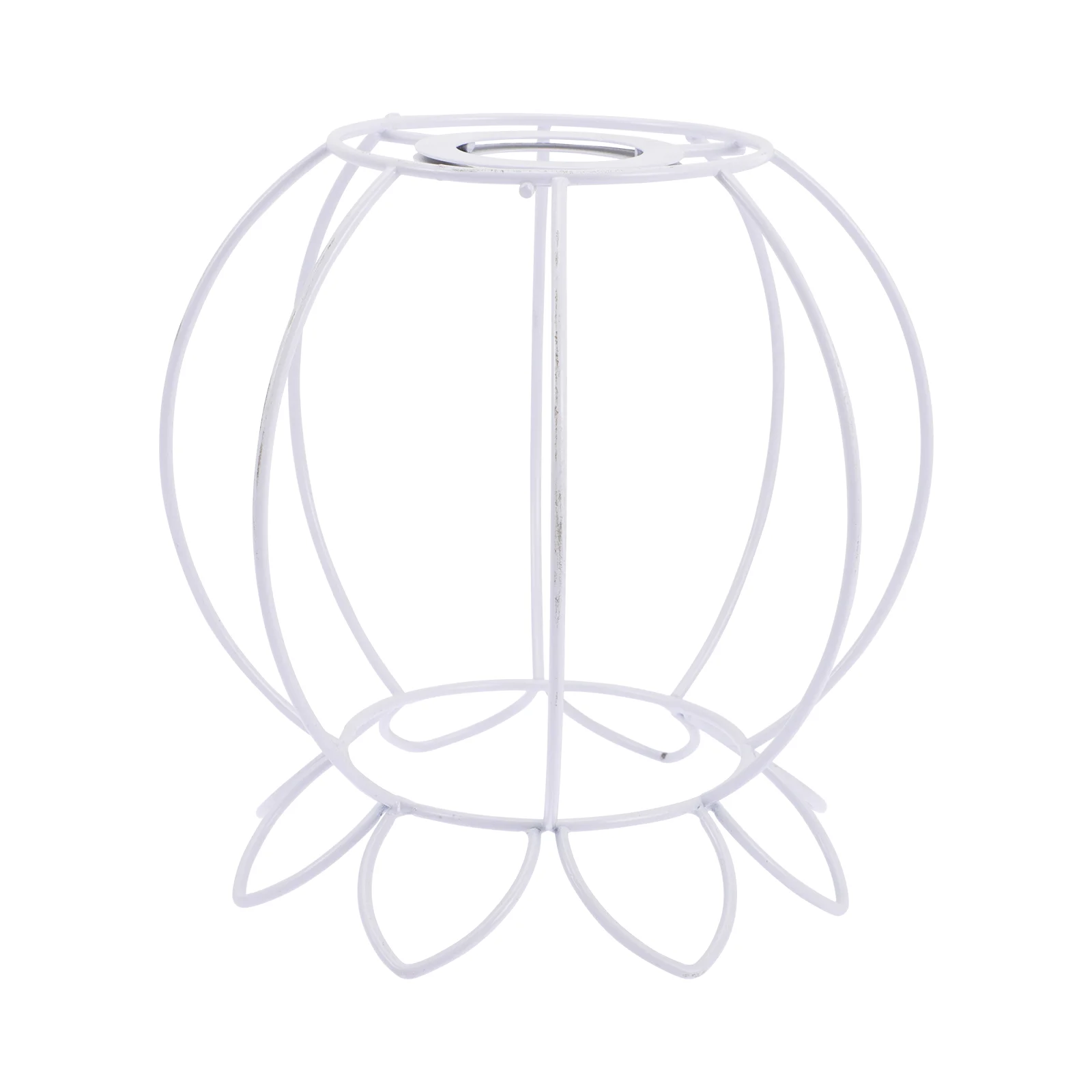 Lampshade Shade Light Ring Lamp Frame Cage Holder Metal Guard Bracket Frames Chandelier Diy Hanging Ceiling Fixture Pendant 
Lampshade Shade Light Ring Lamp Frame Cage Holder Metal Guard Bracket Frames Chandelier Diy Hanging Ceiling Fixture Pendant