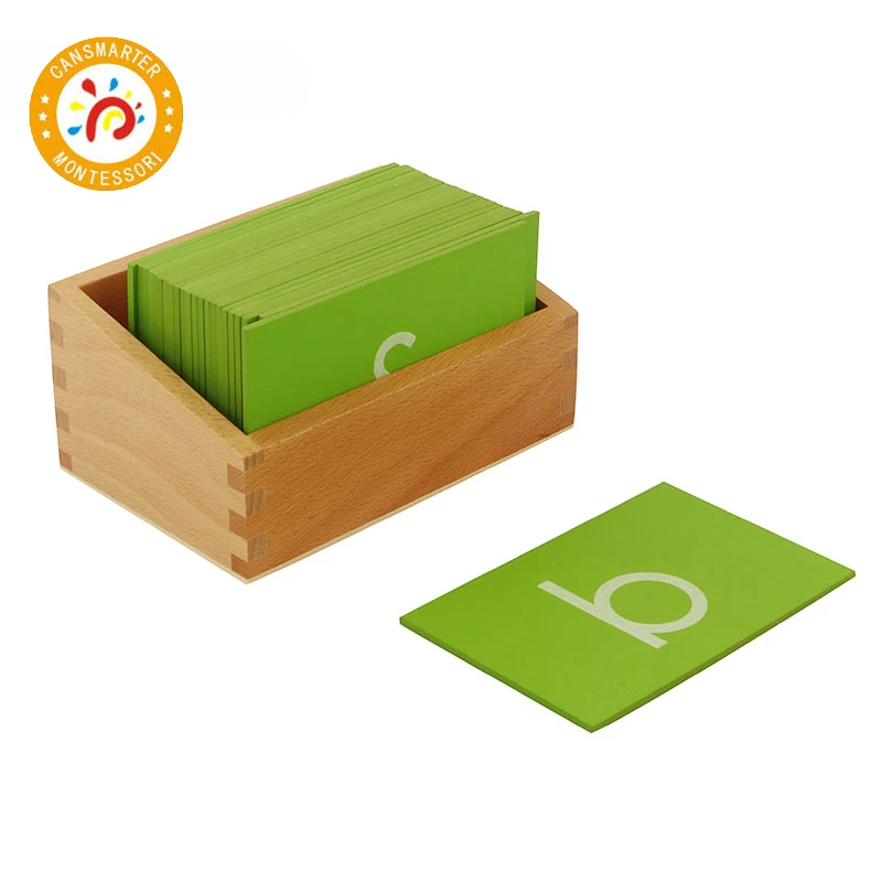 

Montessori Baby Toys Wooden Learning Educational Language Brain Games Initials 23 Sandboards with Beech Boxes Toys for Children