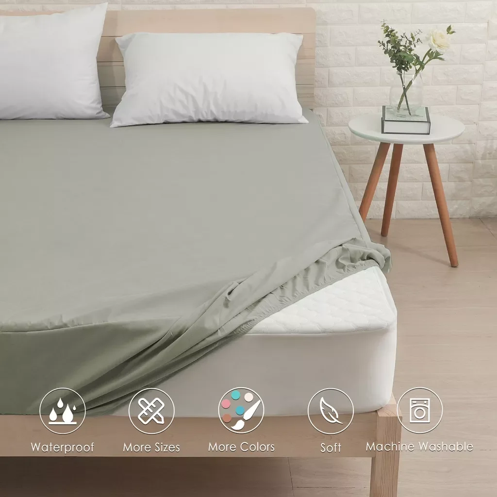 Color Waterproof Fitted Sheet Sanding Fabric Ventilation Adult Mattress Cover Protector With Elastic Band Bed Linens
Color Waterproof Fitted Sheet Sanding Fabric Ventilation Adult Mattress Cover Protector With Elastic Band Bed Linens