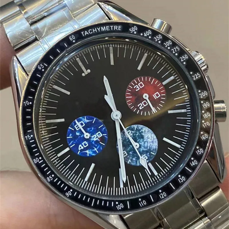 OMG Speedmaster профессиональные часы Moonwatch от Луны до Марса 42 мм кварцевые часы Бесплатная доставка для мужчин Relogio Masculino
OMG Speedmaster профессиональные часы Moonwatch от Луны до Марса 42 мм кварцевые часы Бесплатная доставка для мужчин Relogio Masculino