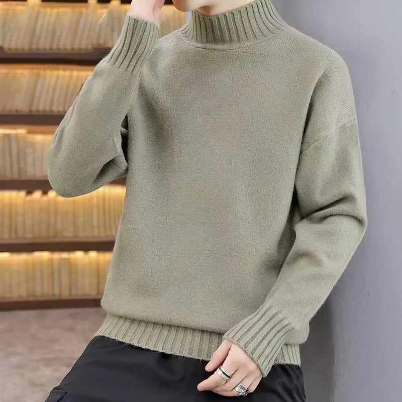 Осенне-зимний мужской свитер с ложным воротником, теплый утолщенный трикотажный мужской свитер с искусственным воротником, модель 3XL
Осенне-зимний мужской свитер с ложным воротником, теплый утолщенный трикотажный мужской свитер с искусственным воротником, модель 3XL