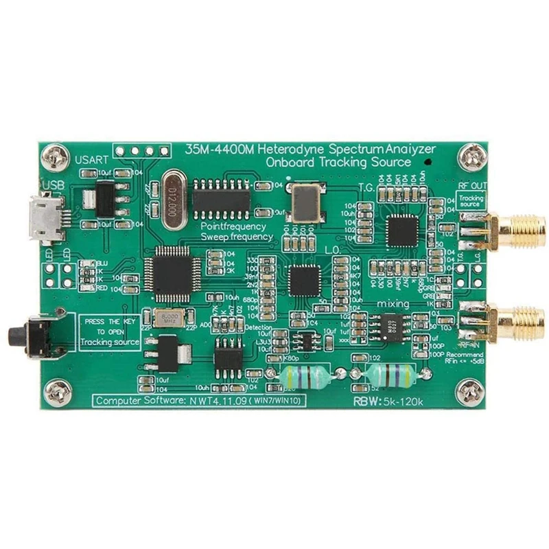 Signal Source Module LTDZ 35-4400M Spectrum Analyzer Signal Source Board Practical Liquid And Air Flow Measurement
Signal Source Module LTDZ 35-4400M Spectrum Analyzer Signal Source Board Practical Liquid And Air Flow Measurement