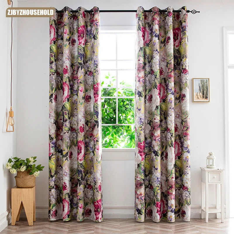 Oil Painting Curtains for Living Dining Room Bedroom Series Paper Printing Blackout Paper Printing Curtains
Oil Painting Curtains for Living Dining Room Bedroom Series Paper Printing Blackout Paper Printing Curtains