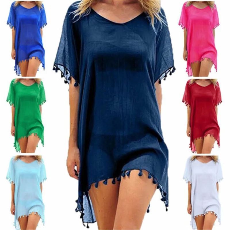 Women Beach Cover Up Lace Hollow Crochet Swimsuit Dress 2022 Summer Cover-Up Bathing Suit Ladies Wear Tunic Clothing Ropa Mujer
Women Beach Cover Up Lace Hollow Crochet Swimsuit Dress 2022 Summer Cover-Up Bathing Suit Ladies Wear Tunic Clothing Ropa Mujer