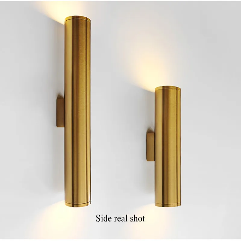 Modern Gold Pipe Wall Lamps Tube Light Home Decor Bathroom Bedroom Lamp Wall Sconces Led Mirror Light Loft Industrial Luminaire
Modern Gold Pipe Wall Lamps Tube Light Home Decor Bathroom Bedroom Lamp Wall Sconces Led Mirror Light Loft Industrial Luminaire