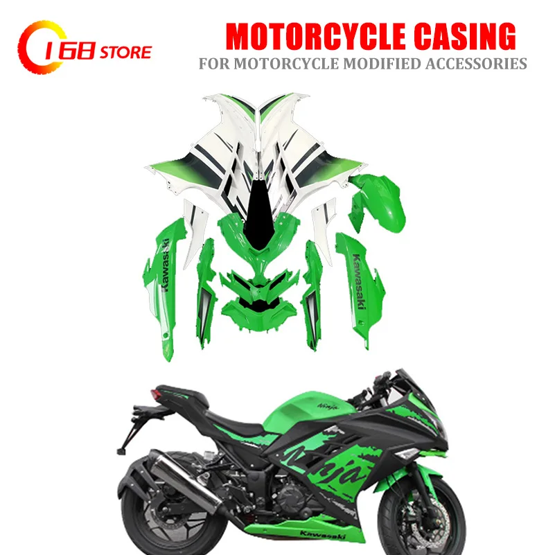 1 комплект 350 Ninja Horizon корпус для маленьких ниндзя мотоциклов s Kawasaki ninja V6R3 модифицированные аксессуары
1 комплект 350 Ninja Horizon корпус для маленьких ниндзя мотоциклов s Kawasaki ninja V6R3 модифицированные аксессуары