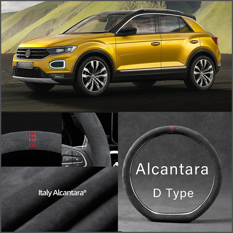Car Interior Protection Case All Seasons Anti-skid 15" Black Suede Steering Wheel Cover For Volkswagen T-Roc
Car Interior Protection Case All Seasons Anti-skid 15" Black Suede Steering Wheel Cover For Volkswagen T-Roc