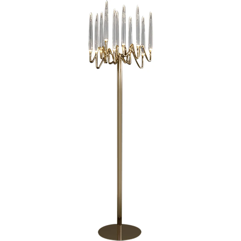 Villa Living Room Home Decor Sofa Corner Standing Light Bedroom Bedside Lamp Designer Candle Shaped Crystal Led Floor Lamp
Villa Living Room Home Decor Sofa Corner Standing Light Bedroom Bedside Lamp Designer Candle Shaped Crystal Led Floor Lamp