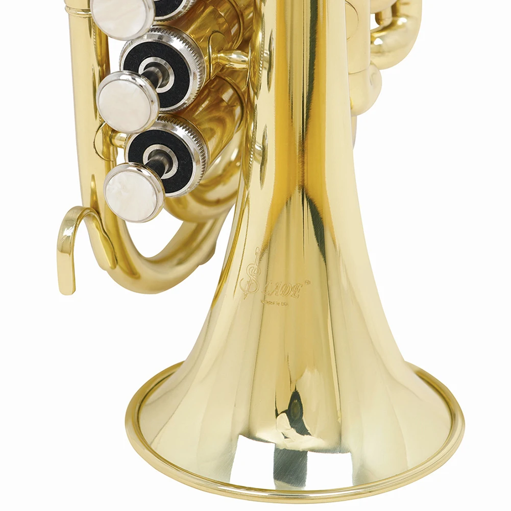 Mouthpiece Pocket Trumpet Musical Instruments With A Mouthpiece Bb Flat Pocket Trumpet Brass Trumpet Cleaning Cloth
Mouthpiece Pocket Trumpet Musical Instruments With A Mouthpiece Bb Flat Pocket Trumpet Brass Trumpet Cleaning Cloth