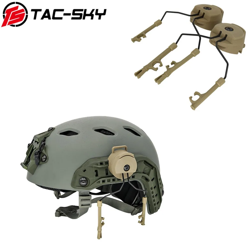 

Военная Тактическая подставка для шлема для наушников, адаптер для шлема Comtac I II III IV, магнитный тактический кронштейн