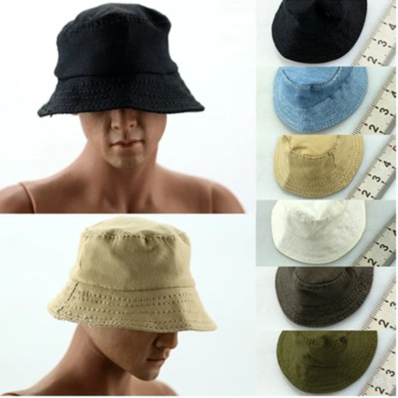 In Stock 6 Solid Color 1/6 Man Soldier Trendy Fisherman Basin Hat Accessory Summer Sunshade Dolls for 12" Action Figure Body
In Stock 6 Solid Color 1/6 Man Soldier Trendy Fisherman Basin Hat Accessory Summer Sunshade Dolls for 12" Action Figure Body