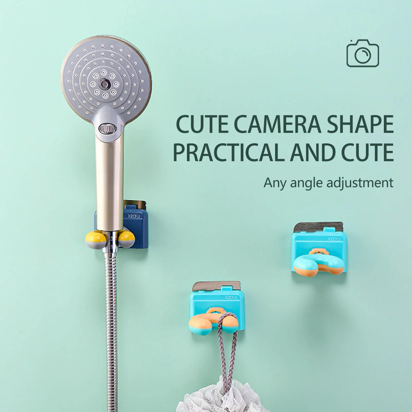 360°Rotation Shower Holder Adhesive Universal Bathroom Bracket Nozzle Base Stand Adjustable Waterproof Shower Head Holder
360°Rotation Shower Holder Adhesive Universal Bathroom Bracket Nozzle Base Stand Adjustable Waterproof Shower Head Holder