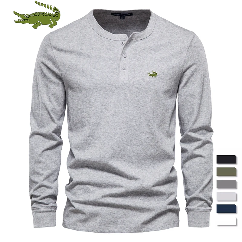 Men Top Fashion Embroidery Logo Autumn New Loose Languid Style Men Retro Style Round Neck Long Sleeve Sportshirt
Men Top Fashion Embroidery Logo Autumn New Loose Languid Style Men Retro Style Round Neck Long Sleeve Sportshirt