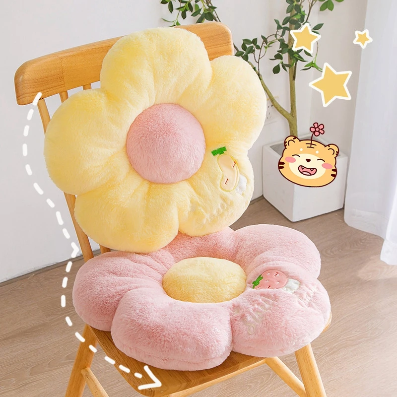 New INS Cute Flower-Shaped Throw Pillow Soft Stuffed Sofa Mat Cartoon Plant Stuffed Doll Chair Cushion Seat Plush Pad Decor Gift
New INS Cute Flower-Shaped Throw Pillow Soft Stuffed Sofa Mat Cartoon Plant Stuffed Doll Chair Cushion Seat Plush Pad Decor Gift