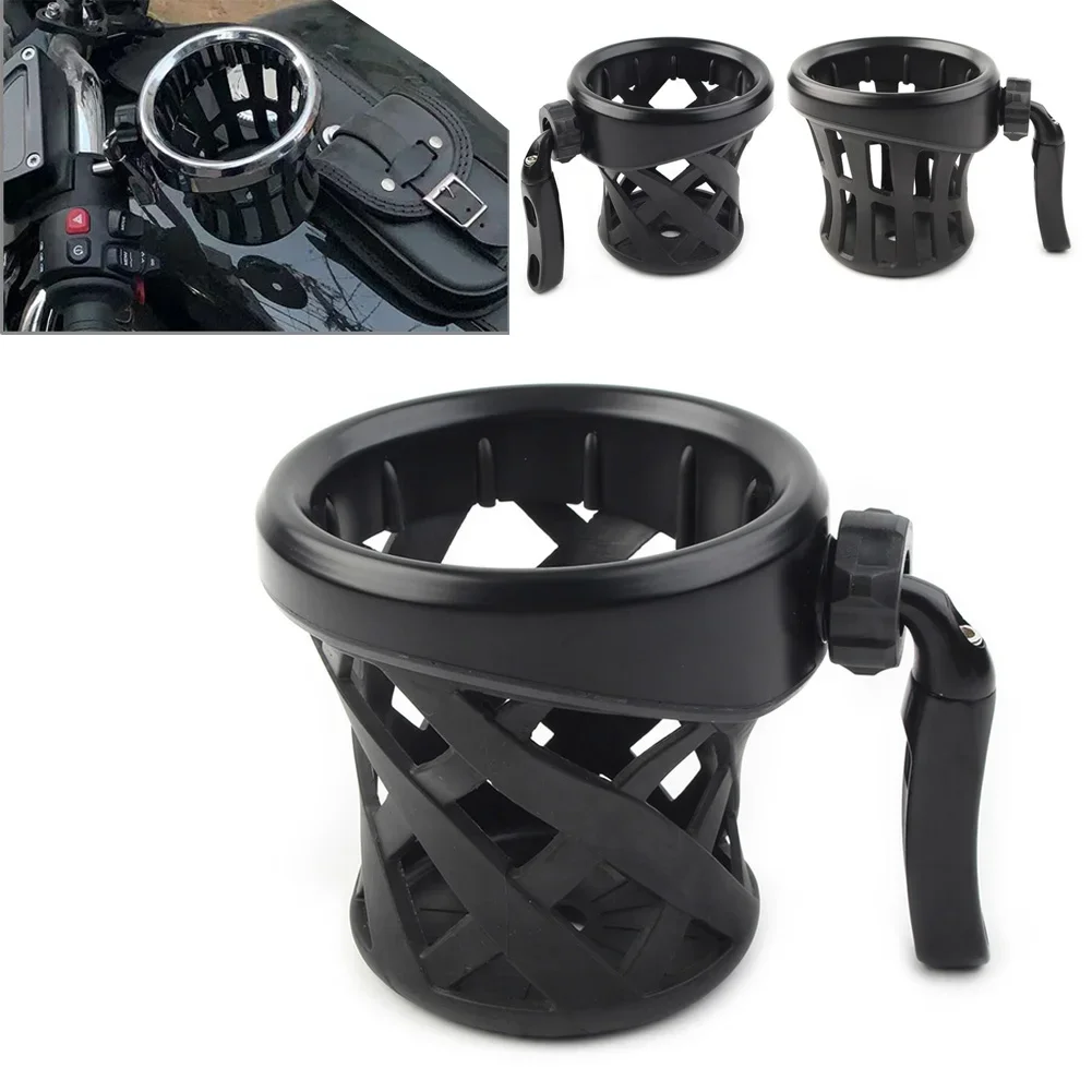 Matte Black Motorcycle Handlebar Cup Holder Drink W/ Mesh Basket Mount Universal For Goldwing GL1800 F6B 2001-2021
Matte Black Motorcycle Handlebar Cup Holder Drink W/ Mesh Basket Mount Universal For Goldwing GL1800 F6B 2001-2021