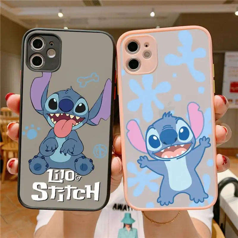 Disney Lilo Stitch Cartoon Phone Case for iPhone X XR XS 7 8 Plus 11 12 13 pro MAX 13mini Translucent Matte Case
Disney Lilo Stitch Cartoon Phone Case for iPhone X XR XS 7 8 Plus 11 12 13 pro MAX 13mini Translucent Matte Case