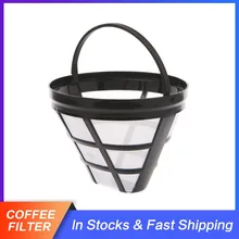 Coffee Filter Replacement Reusable Basket Cup Style Coffee Machine Filter Kettle Water Purification Equipment Filter Coffee Tool