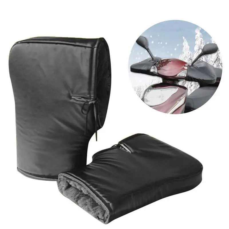 Waterproof Motorcycle Handlebar Gloves - Winter Thermal Cover for Electric Vehicles and Motorcycles - Coldproof PU Leather Glove
Waterproof Motorcycle Handlebar Gloves - Winter Thermal Cover for Electric Vehicles and Motorcycles - Coldproof PU Leather Glove
