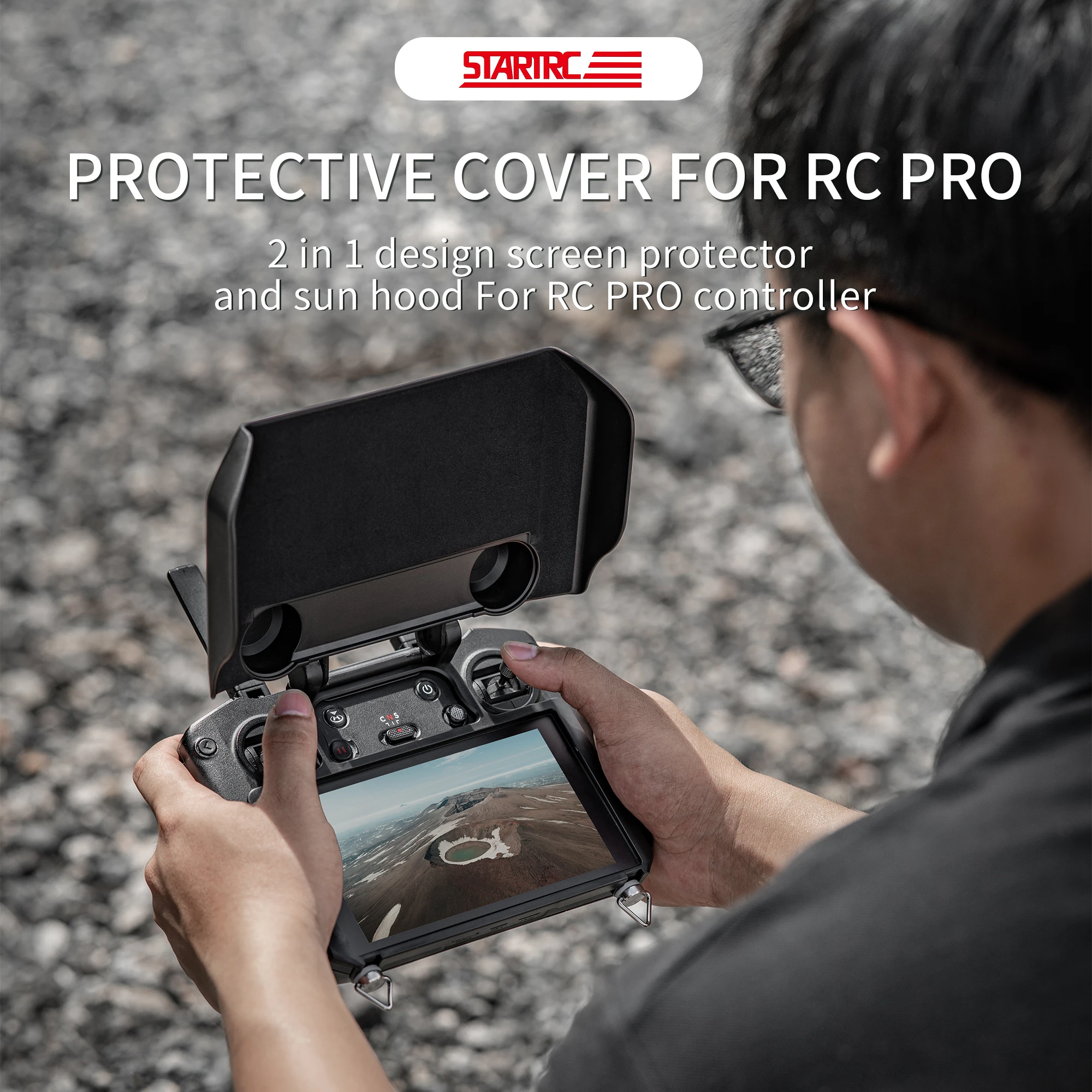 STARTRC для пульта дистанционного управления DJI RC PRO солнцезащитный козырек защита для экрана Защитный чехол для DJI Mavic 3 Аксессуары
STARTRC для пульта дистанционного управления DJI RC PRO солнцезащитный козырек защита для экрана Защитный чехол для DJI Mavic 3 Аксессуары