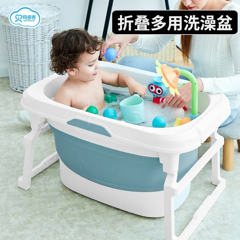 Children's bathtub, baby folding bathtub, swimming bucket, household bathtub, large baby bathtub
Children's bathtub, baby folding bathtub, swimming bucket, household bathtub, large baby bathtub