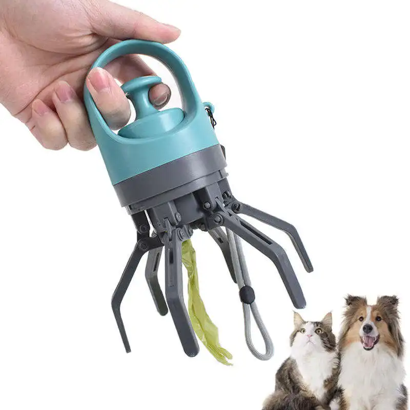 Portable Poop Scooper With Build In Poop Bag Light Weight Claw Poop Picker for Dogs
Portable Poop Scooper With Build In Poop Bag Light Weight Claw Poop Picker for Dogs